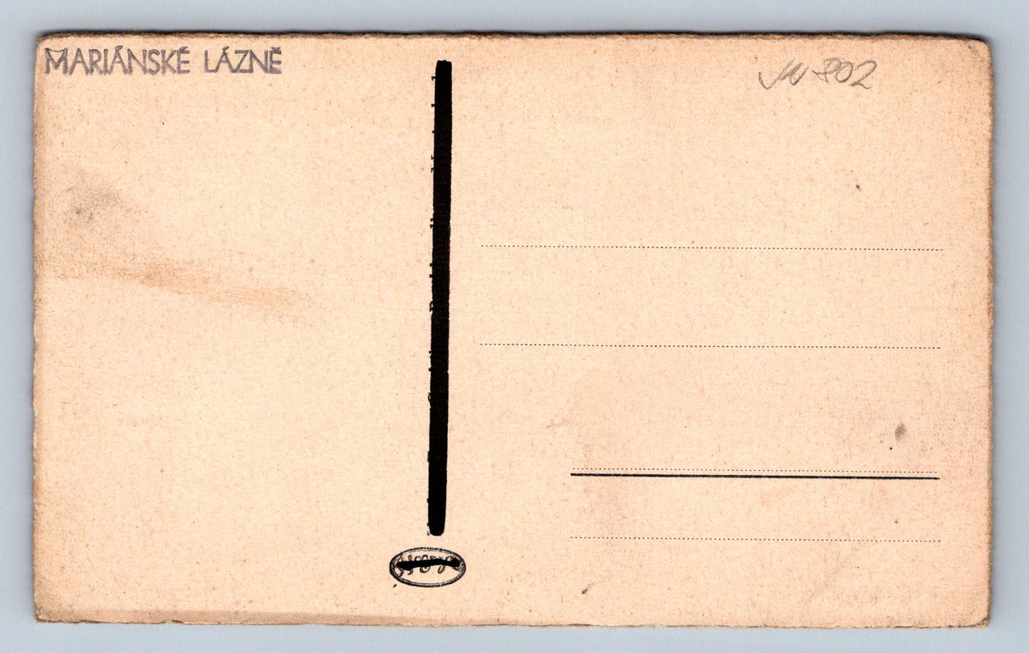 Postcard Marianske Lazne (JN802)