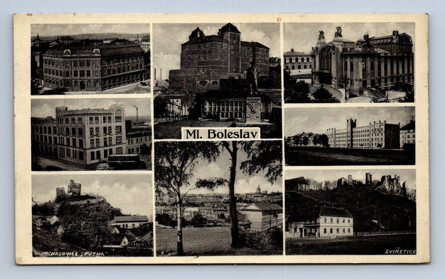 Pohlednice Ml.Boleslav - celkový pohled (JN803)