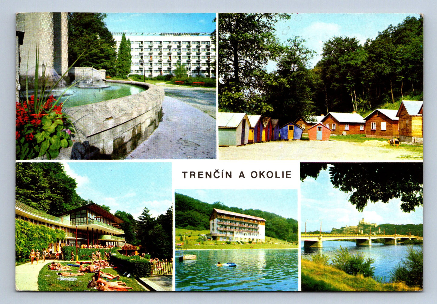 Pohlednice Trenčianské Teplice - rekreační středisko (JN827)