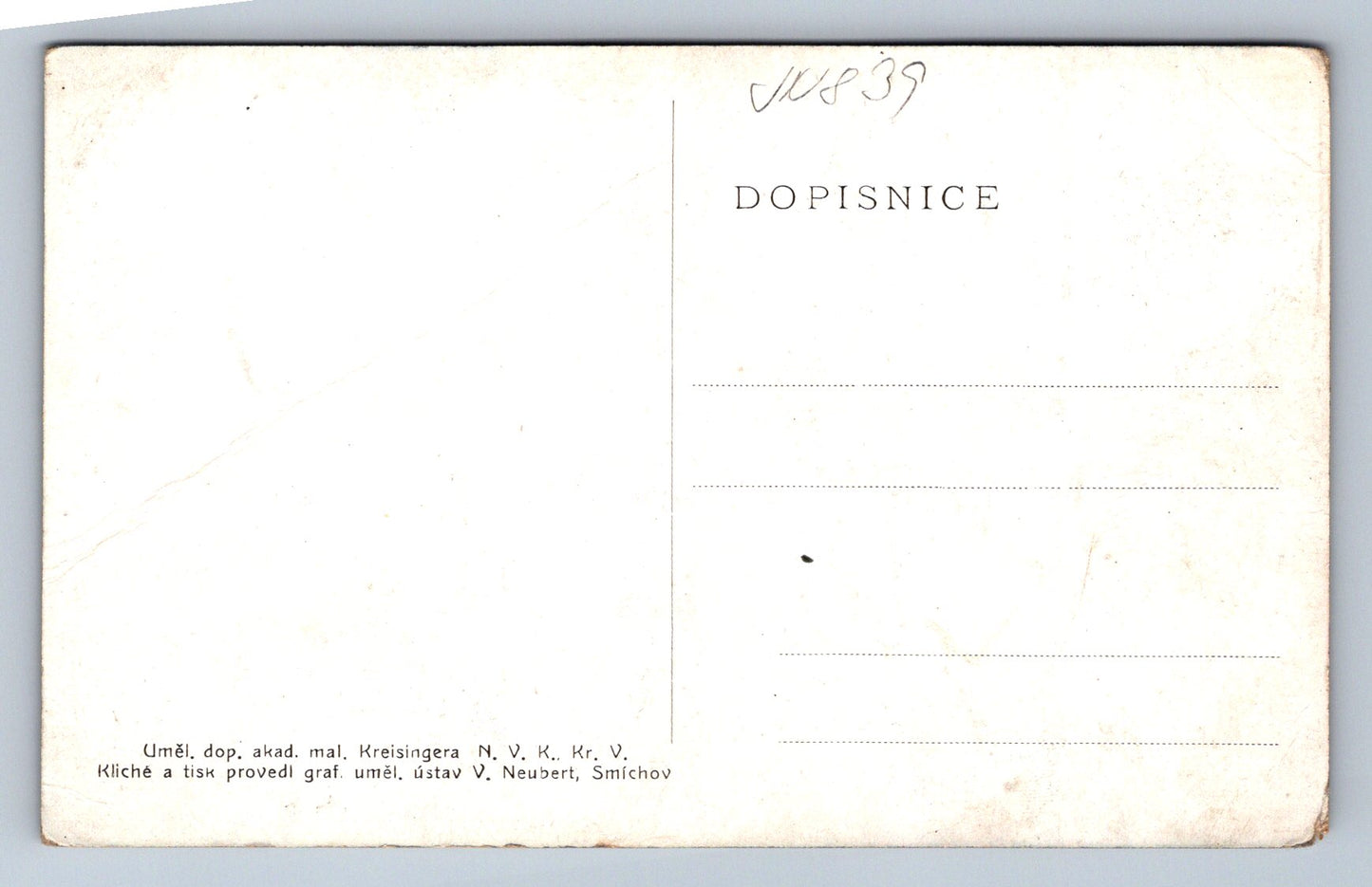 Postcard Prague - Old Town Square (JN839)