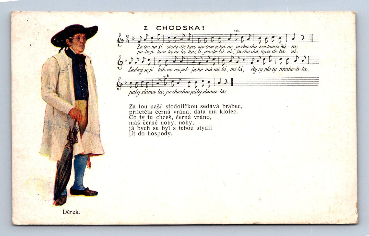 Pohlednice Z Chodska! (JN896)