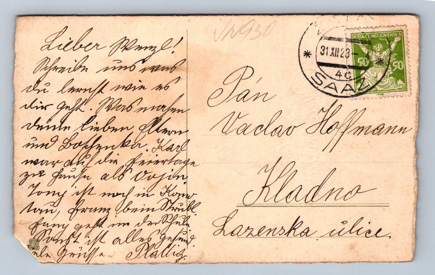 Pohlednice Die Easter. (JN930)