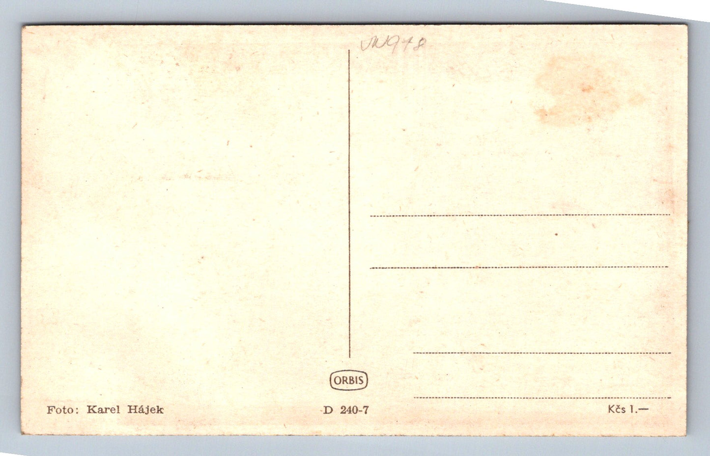 Postcard Happy Easter! - Photo: Karel Hájek (JN978)