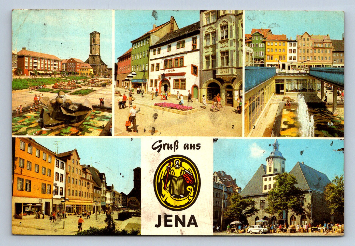 Pohlednice Gruß aus Jena - pozdrav z Jeny (JN985)