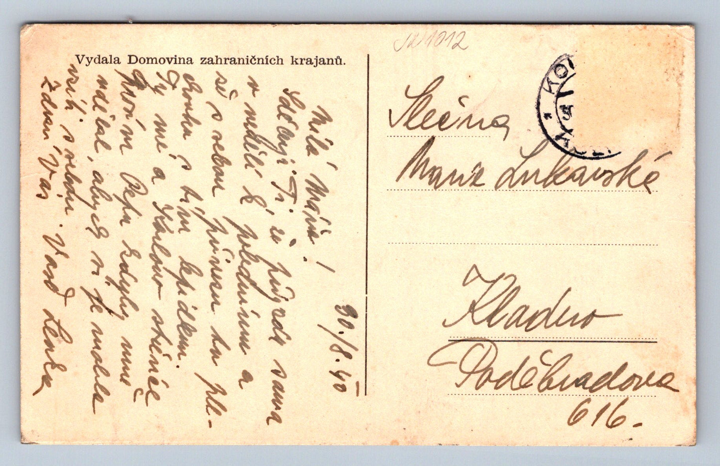 Pohlednice V Brně na Špilberku stojí vrány kůň M. Aleš (JN1012)