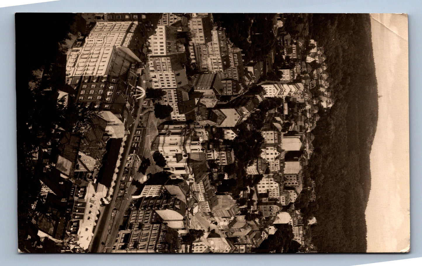 Pohlednice Karlovy Vary - Letecký pohled (JN1089)