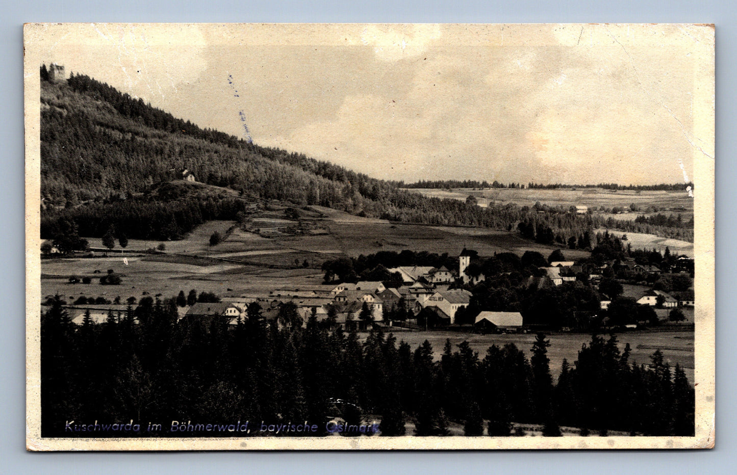 Pohlednice Kunžvart fialový škrtanec (JN1175)