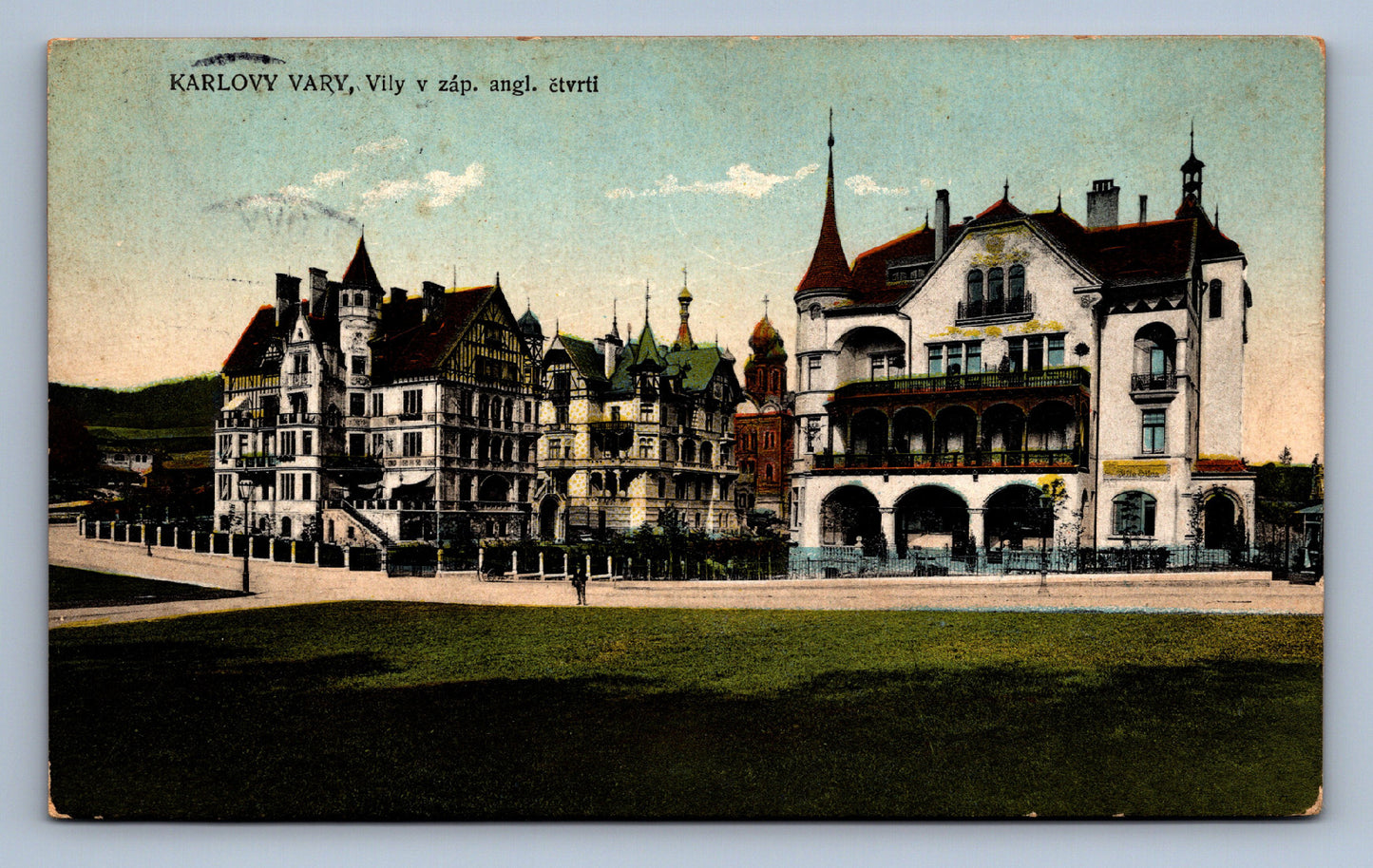 Pohlednice Karlovy Vary Vily (JN1181)