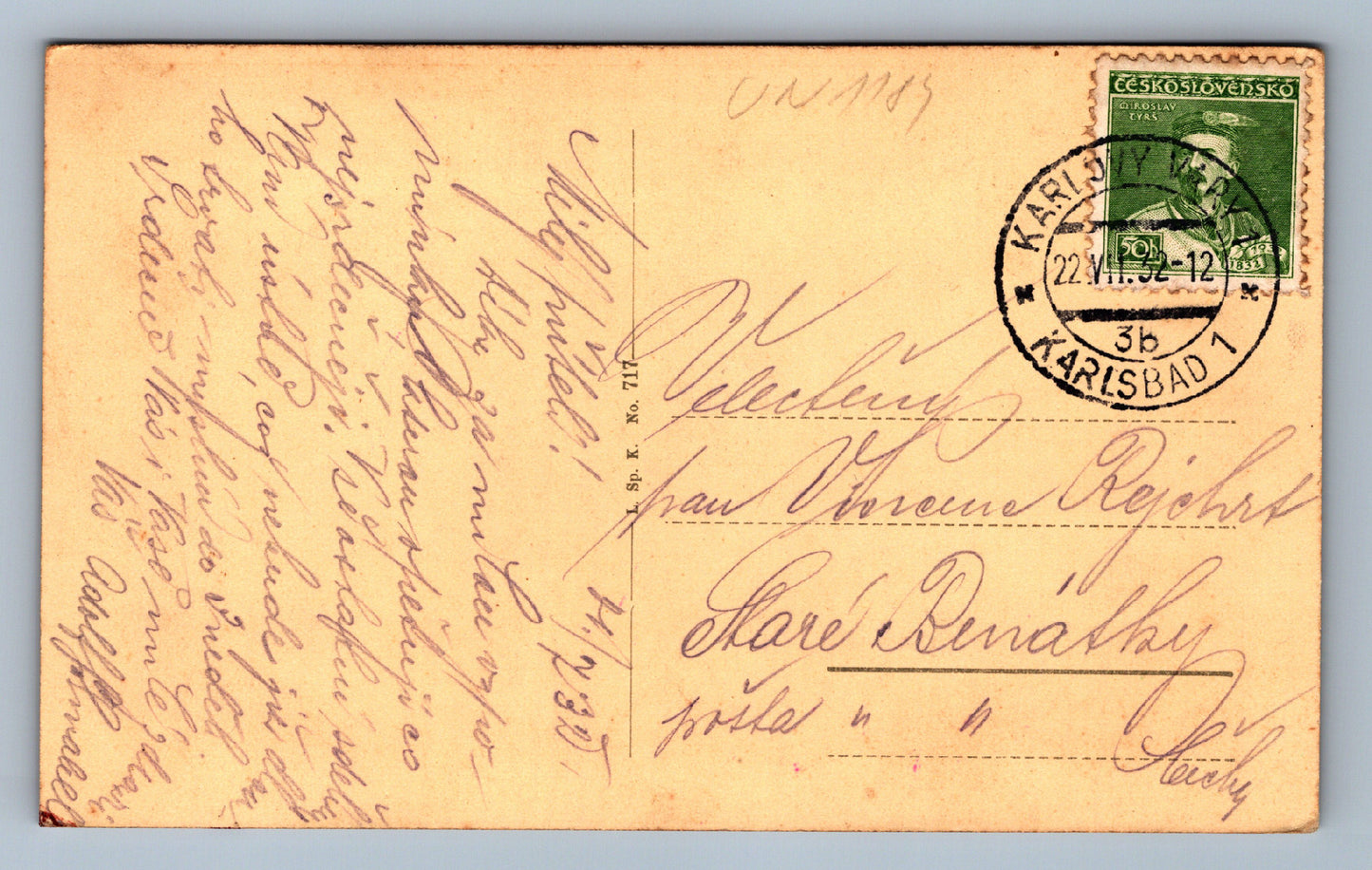 Postcard Karlovy Vary Hotel Imperial (JN1184)