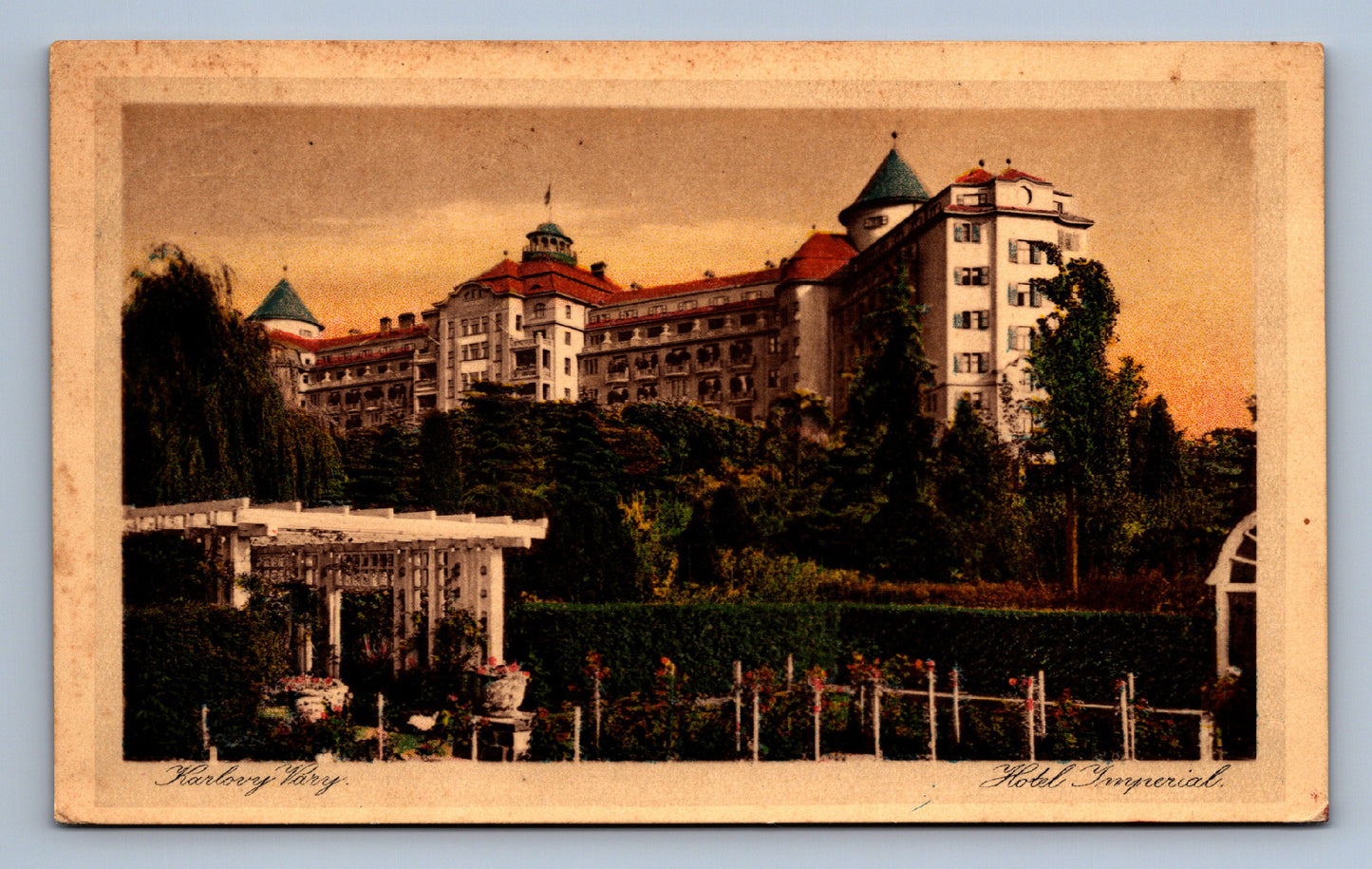 Pohlednice Karlovy Vary Hotel Imperial (JN1184)