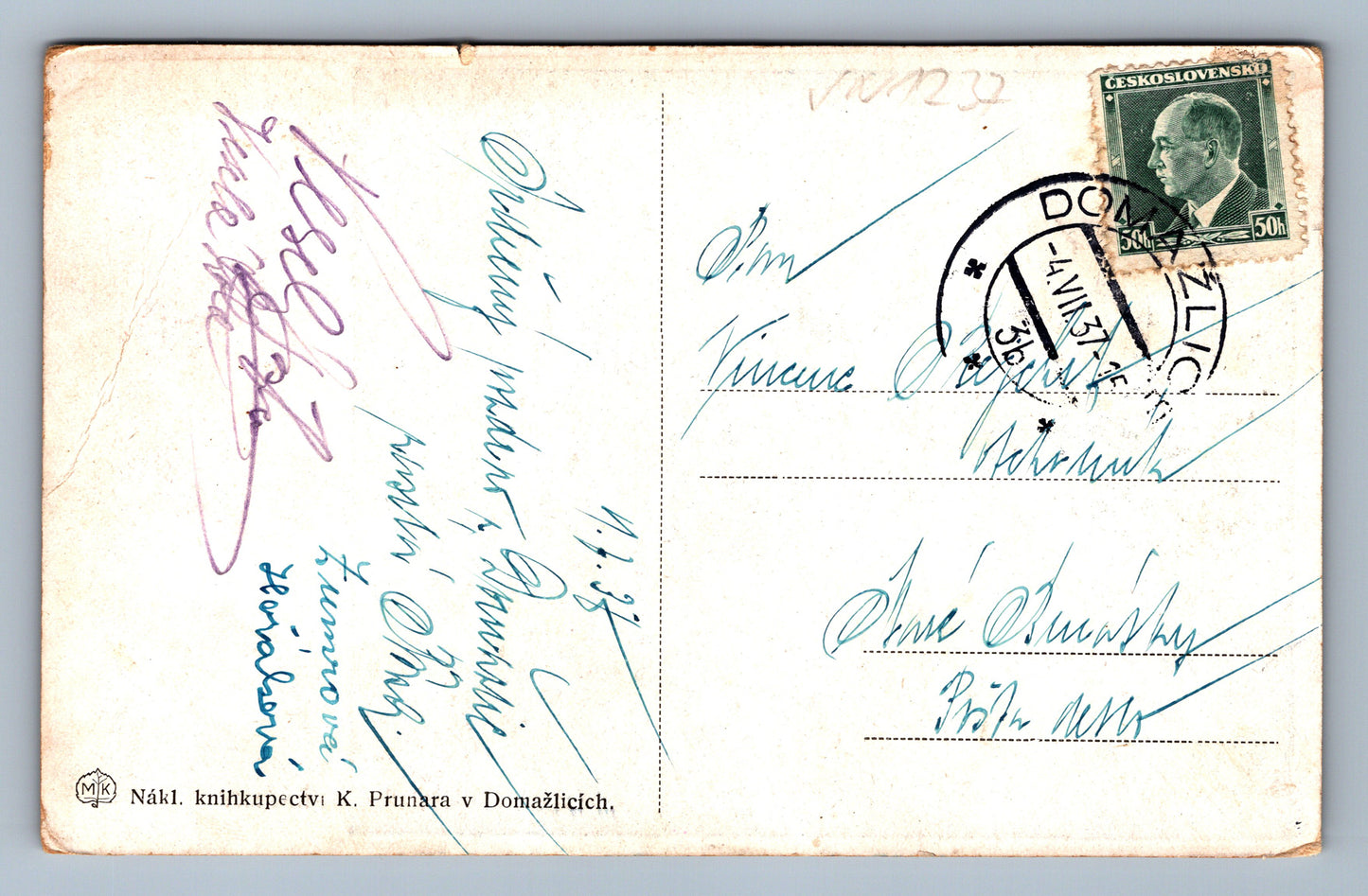 Pohlednice Přastky kroje (JN1237)