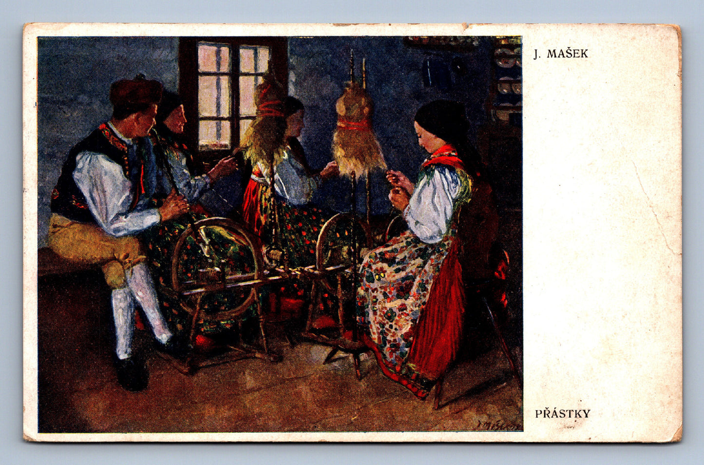 Pohlednice Přastky kroje (JN1237)