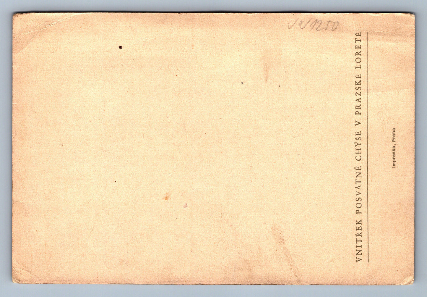 Postcard Prague Loreta (JN1250)