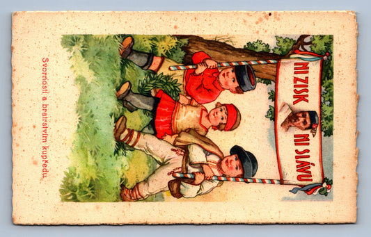 Pohlednice Svorností a bratrstvím kupředu (JN1251)