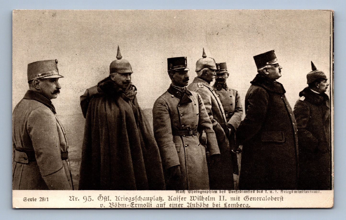 Pohlednice generálové prusko vilém II (JN1317)