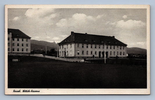 Pohlednice Kassel, Wittich-kasserne KASÁRNA VOJENSKÁ třetí říše VOJENK