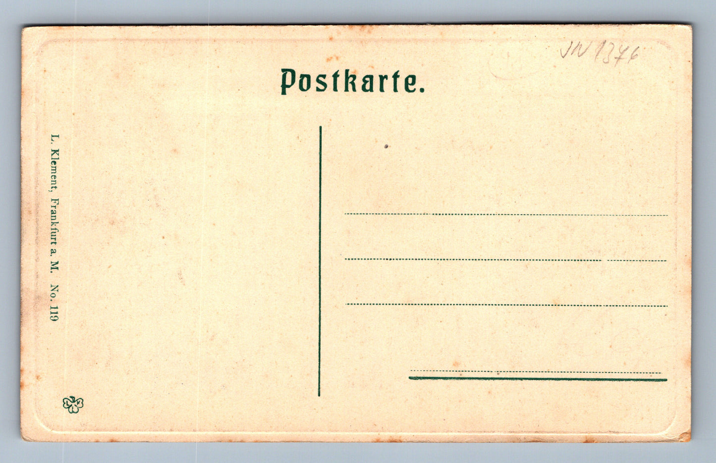 Pohlednice Friedenschluss VOJENSKÝ (JN1376)