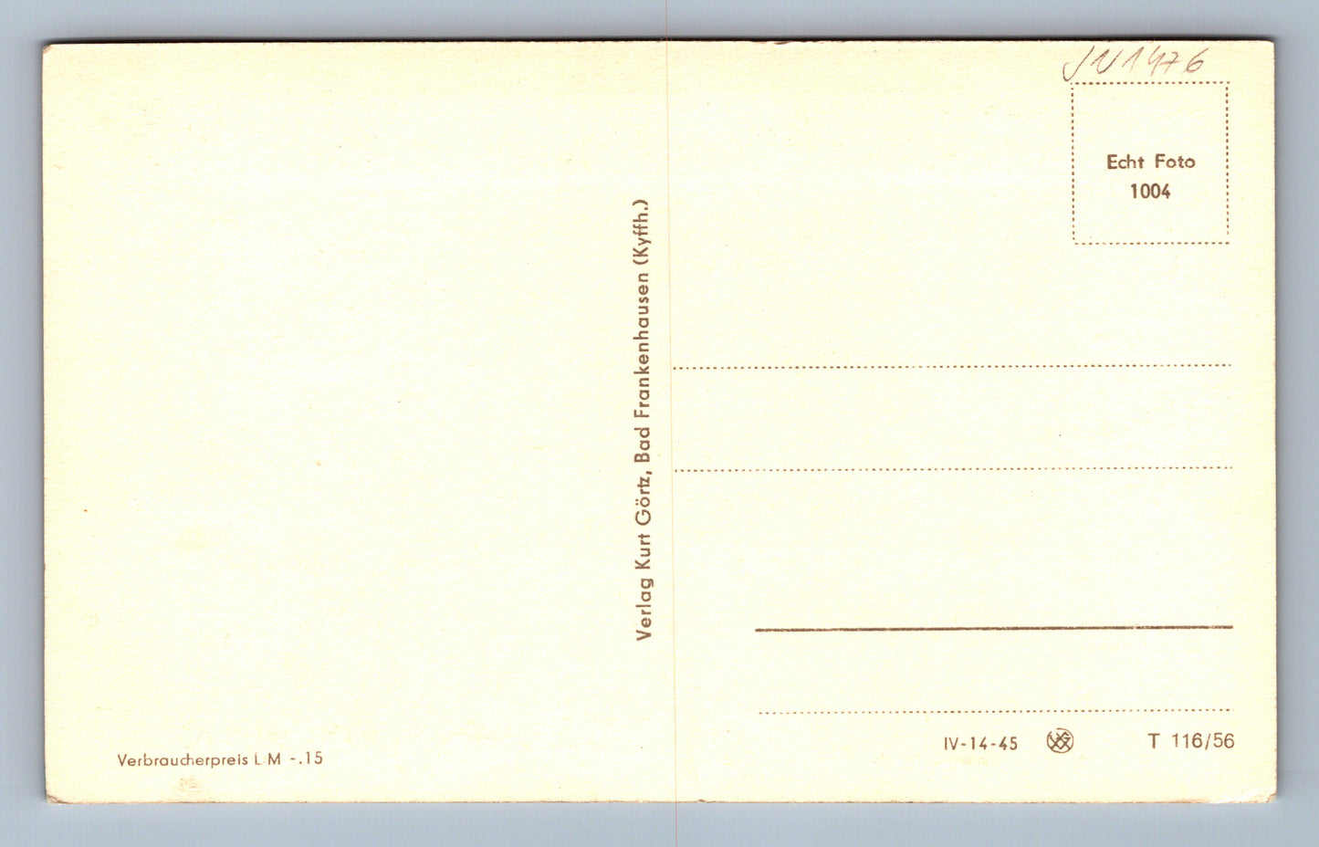 Postcard Stralsund Rathaus u. Altmarkt (JN1476)