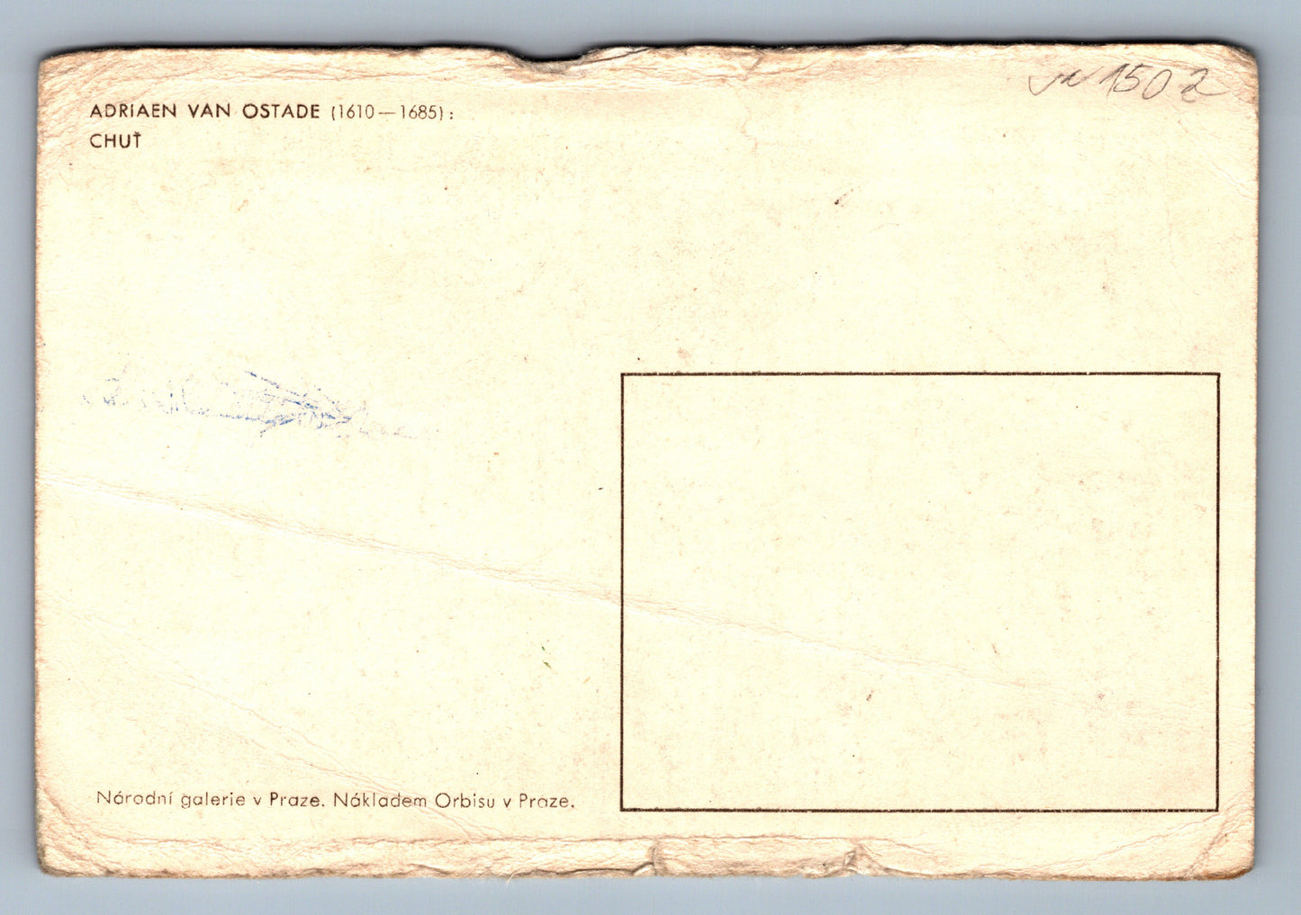 Postcard Adruen Van Ostande Taste (JN1502)