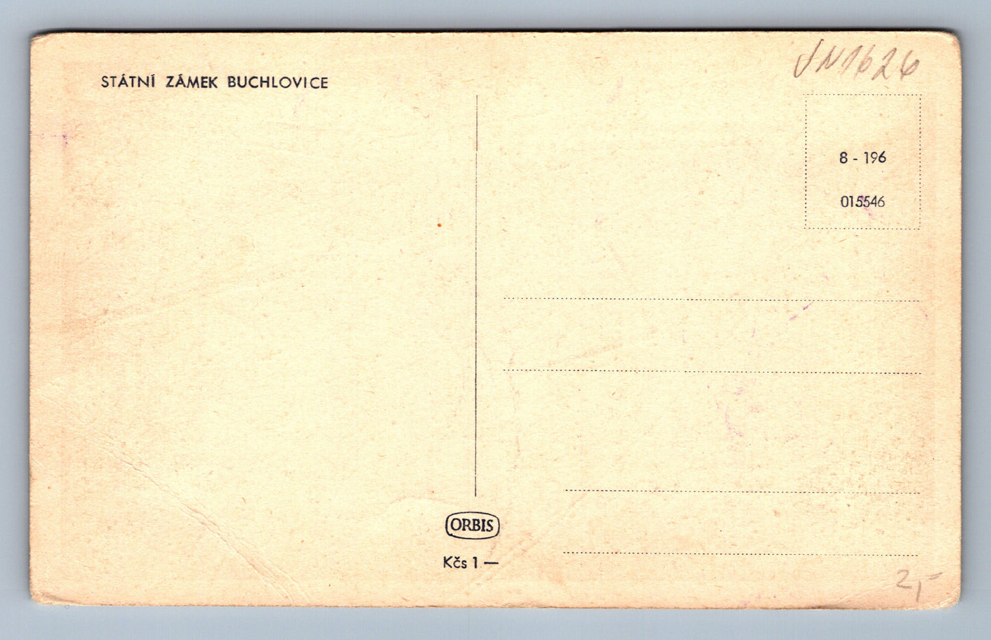 Pohlednice Státní zámek Buchlovice (JN1626)