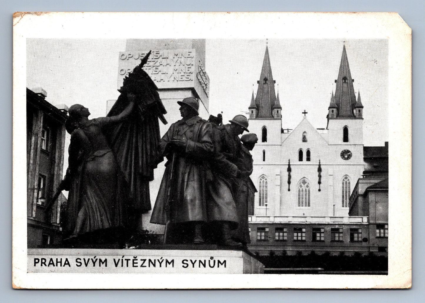 Pohlednice Praha Emauzy (JN1639)