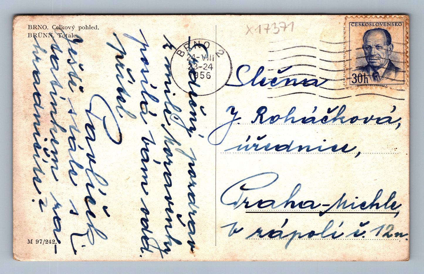 Pohlednice BRNO - CELKOVÝ POHLED (x17371)