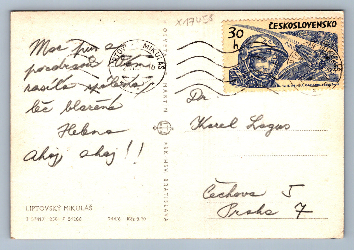 Pohlednice LIPTOVSKÝ MIKULÁŠ (x17458)