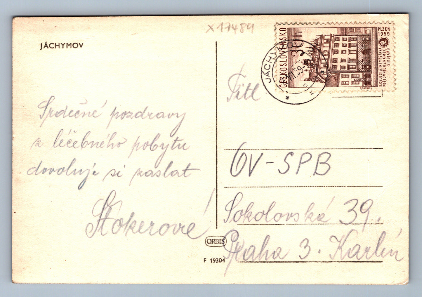 Pohlednice JÁCHYMOV (x17489)