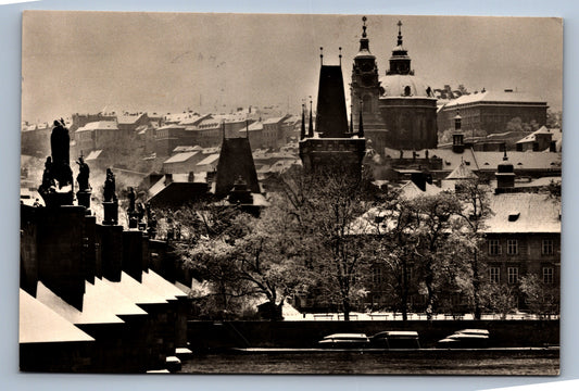 Pohlednice VÁNOČNÍ POZDRAV Z PRAHY (x17554)