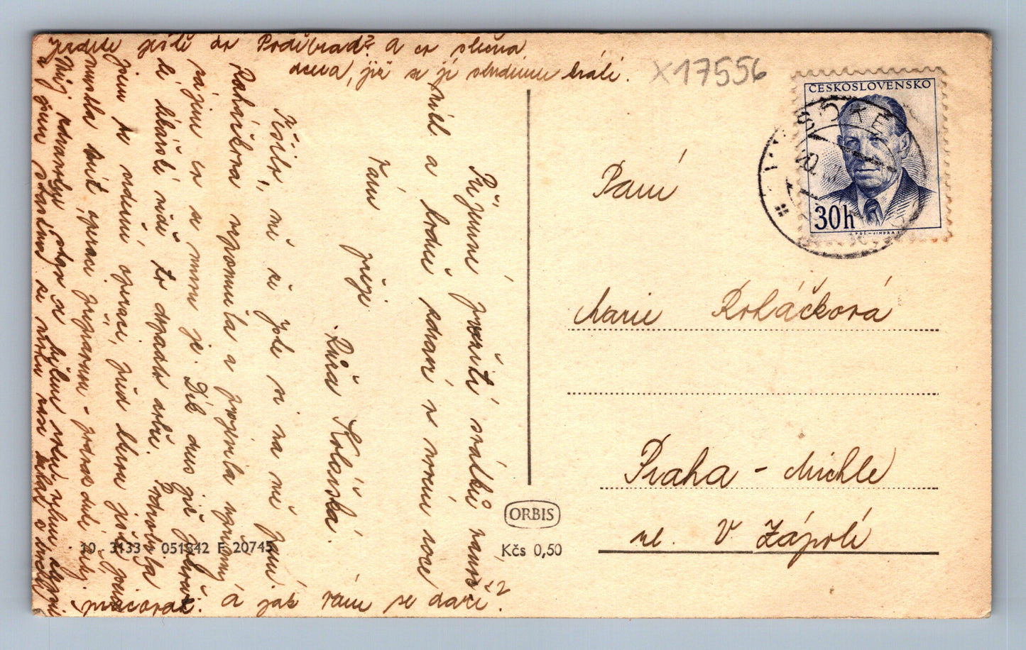 Pohlednice RADOSTNÉ VÁNOCE A VESELÝ NOVÝ ROK (x17556)