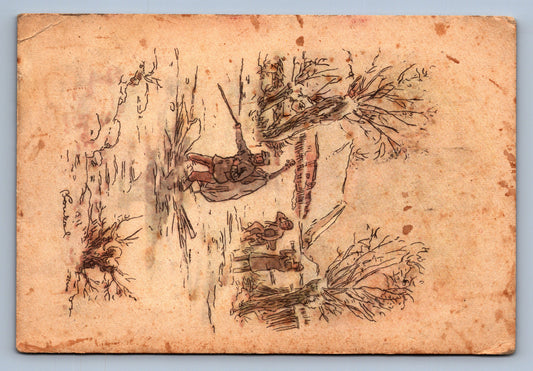 Pohlednice RADOSTNÉ VÁNOCE A ŠŤASTNÝ NOVÝ ROK (x17570)