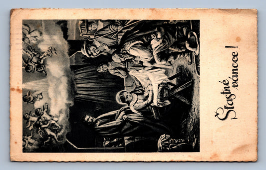 Pohlednice ŠŤASTNÉ VÁNOCE (x17577)