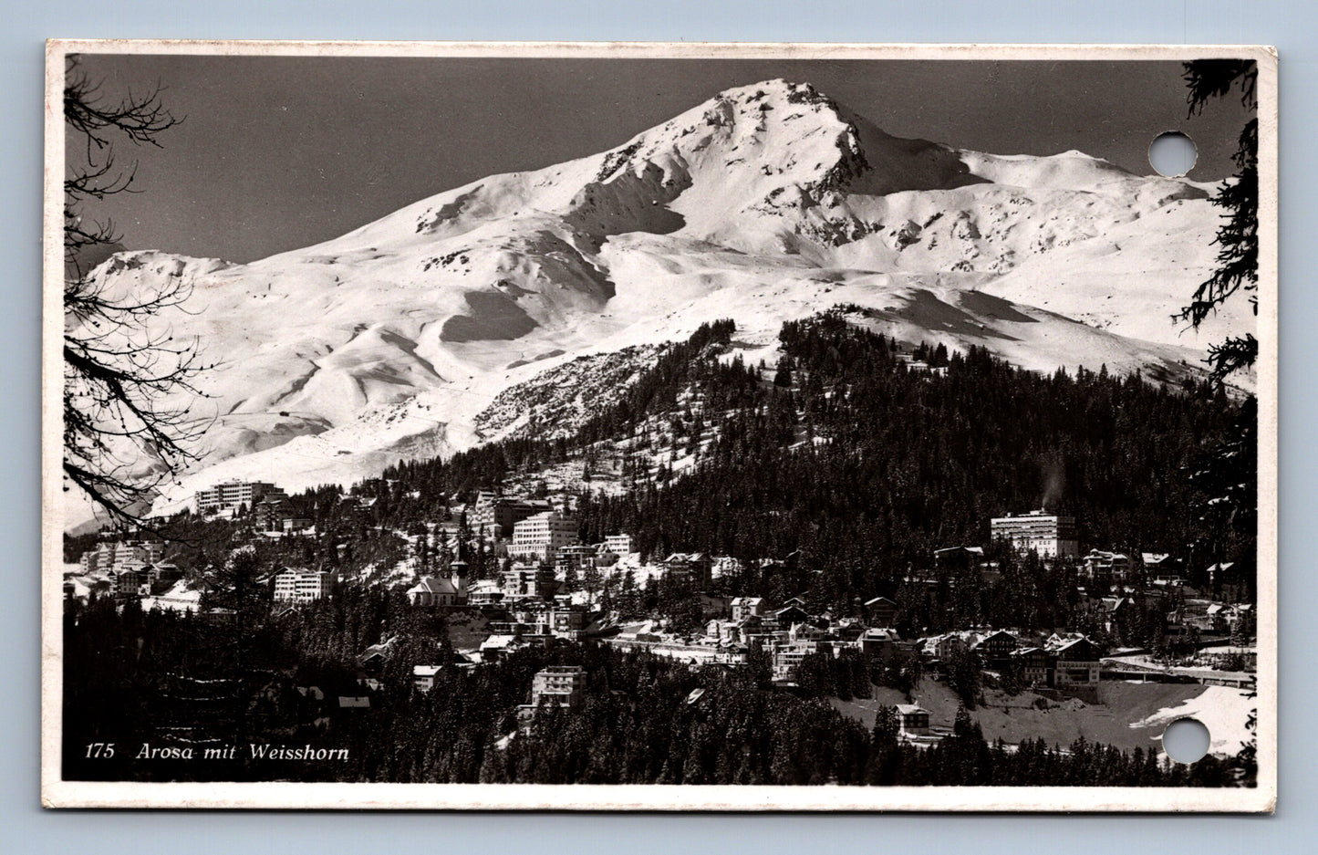Pohlednice AROSA MIT WEISSHORN (x17671)