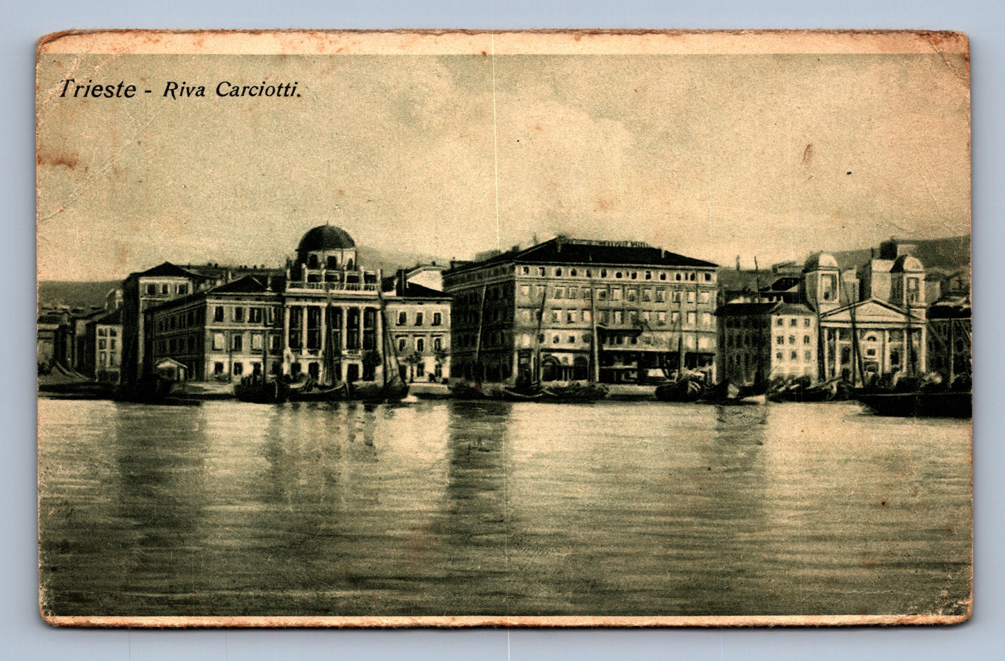 Pohlednice TRIESTE - RIVA CARCIOTTI (x17679)