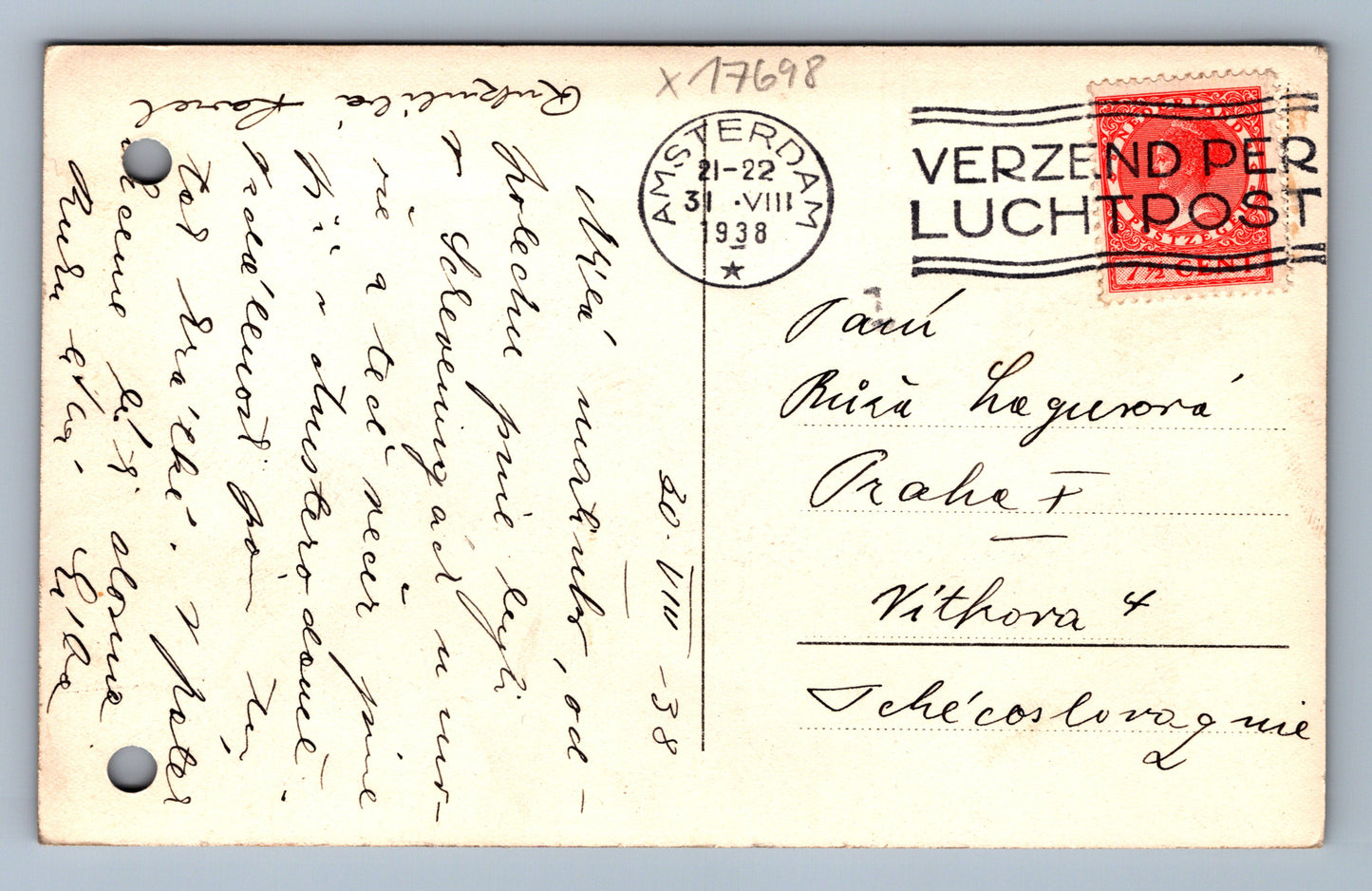 Pohlednice Scheveningen (x17698)