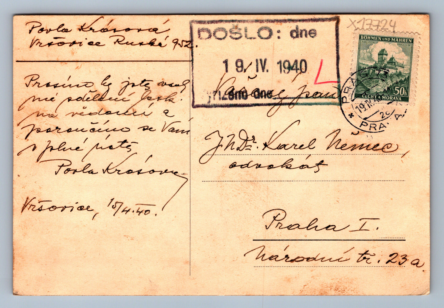 Pohlednice DOPISNICE (x17724)
