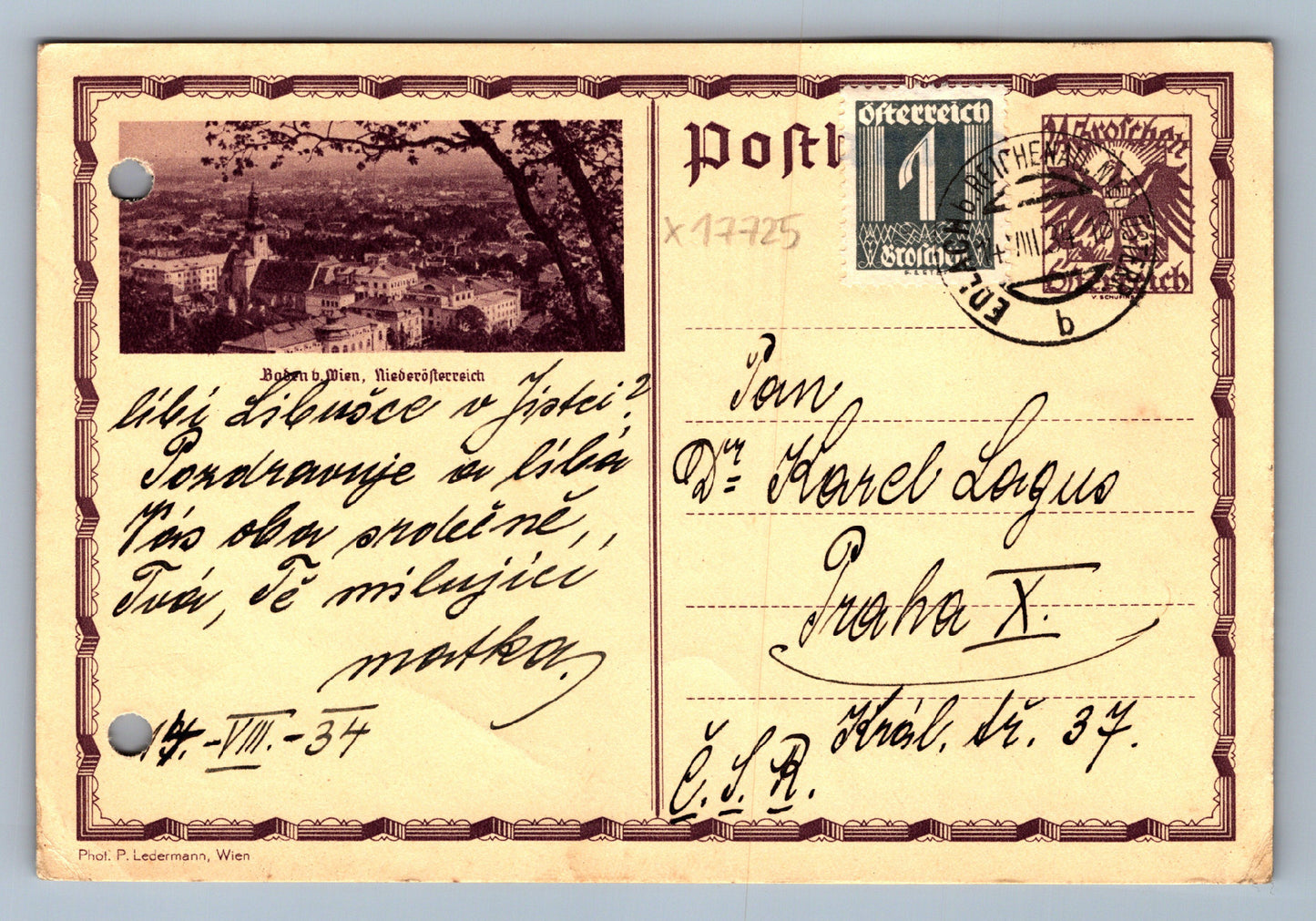 Pohlednice DOPISNICE (x17725)