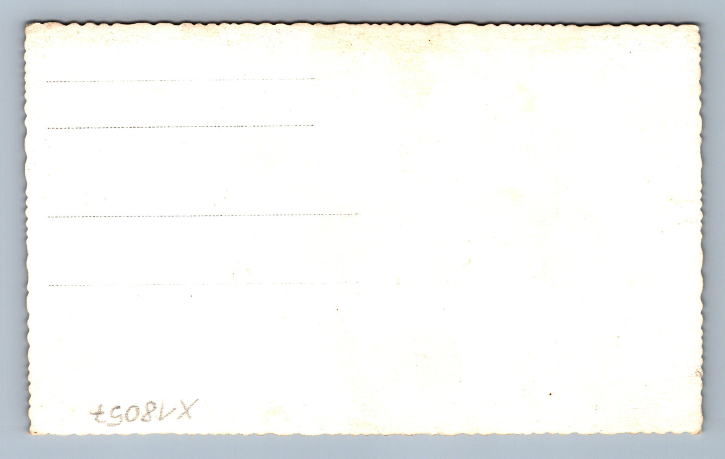 Postcard WOMAN IN A COAT (x18057/1)