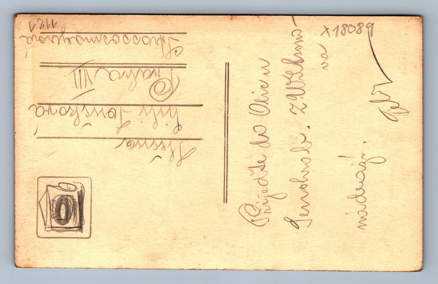 Pohlednice DÍVKA (x18089)