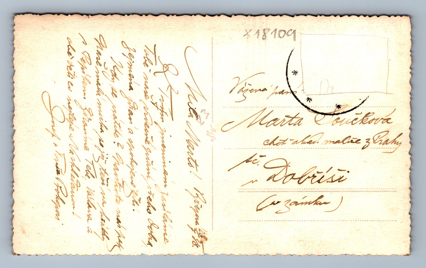 Pohlednice NA ZAHRÁDCE (x18109)