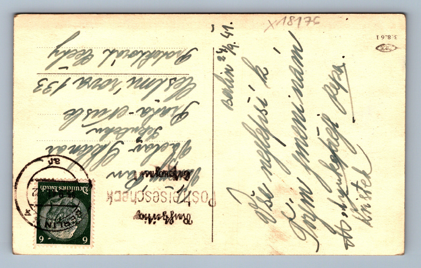 Pohlednice HERZLICHE GLÜCKROÜNFCHE ZUM GEBURTSTAGE (x18176)