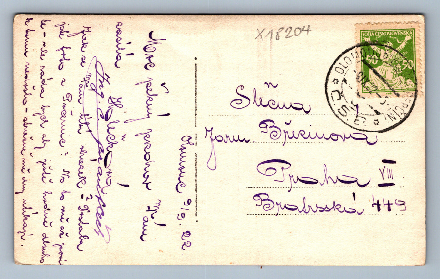 Pohlednice ŽENA S MUŽEM (x18204)