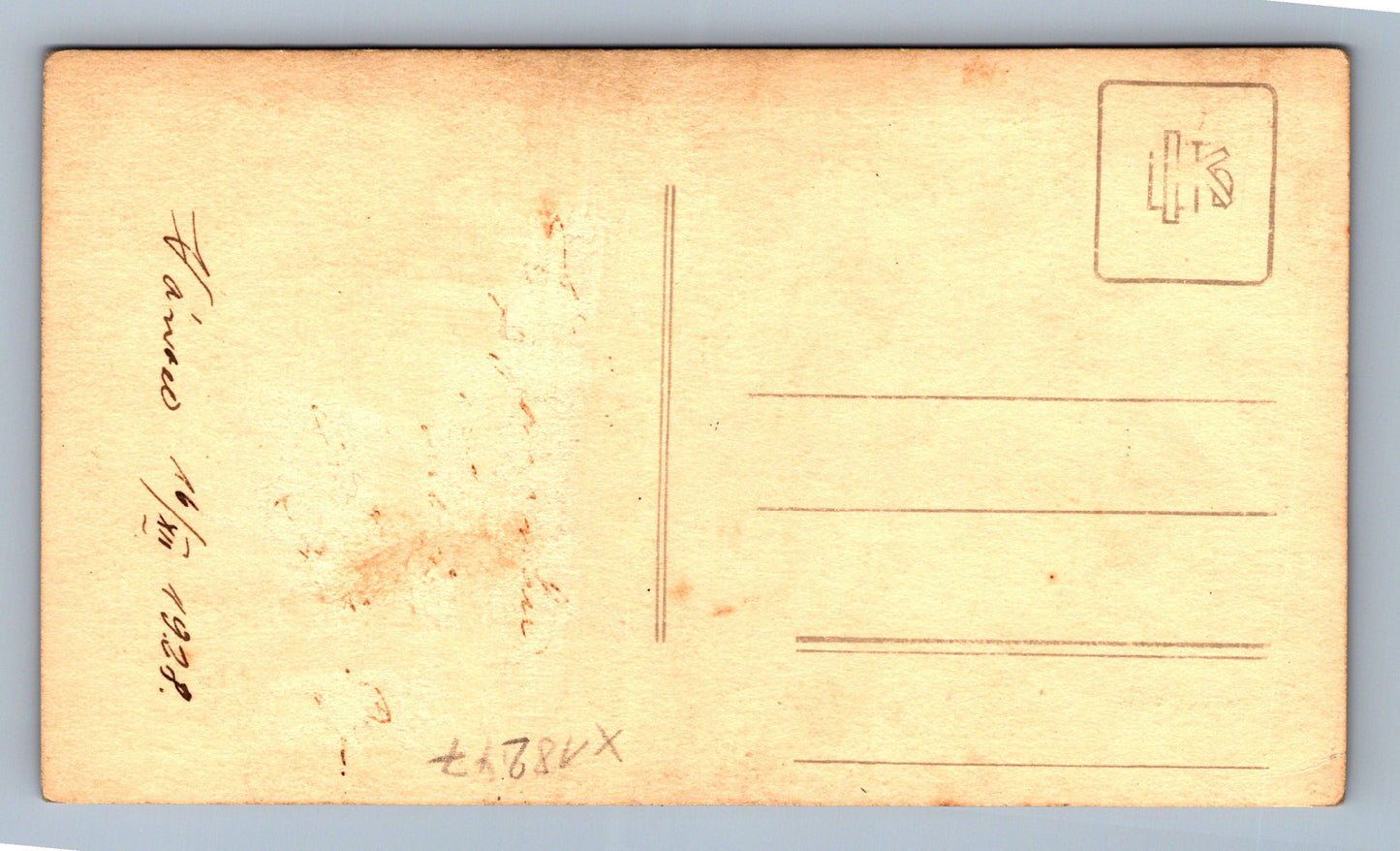 Pohlednice MUŽ V OBLEKU 1928 (x18247)