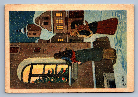 Pohlednice RADOSTNÉ SVÁTKY VÁNOČNÍ A ÚSPĚŠNÝ NOVÝ ROK (x18387)