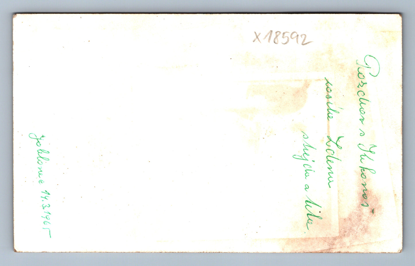 Pohlednice SNĚHULÁK Z KRKONOŠ 1965 (x18592)