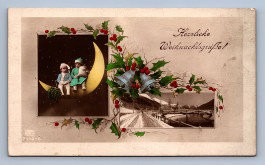 Pohlednice HERZLICKE WEIHNACHTSRÜSSE (x18601)