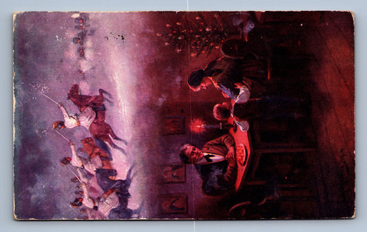 Pohlednice J. MATHAUSER - VÁNOČNÍ POZDRAV! (x18639)