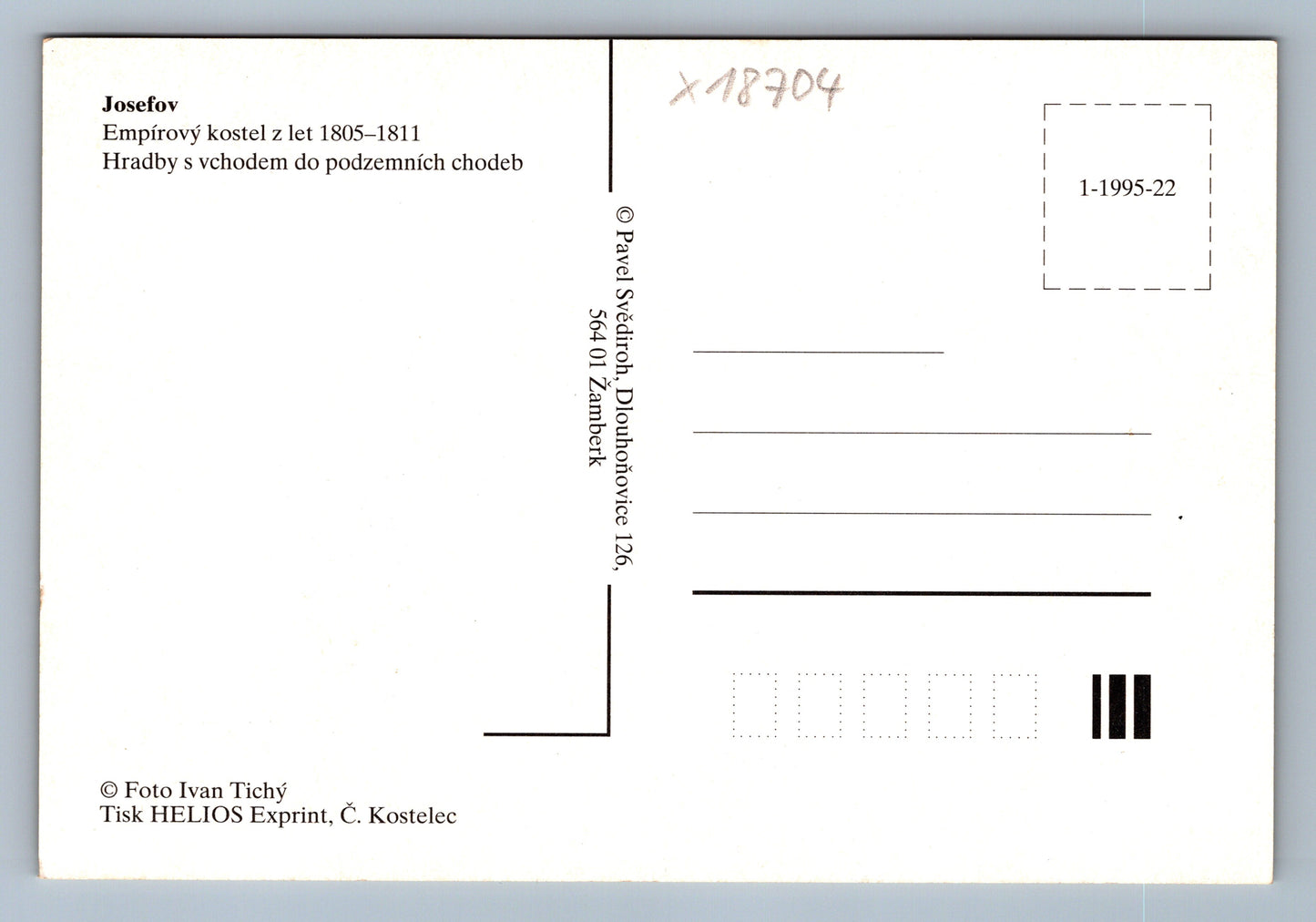 Pohlednice JOSEFOV (x18704)