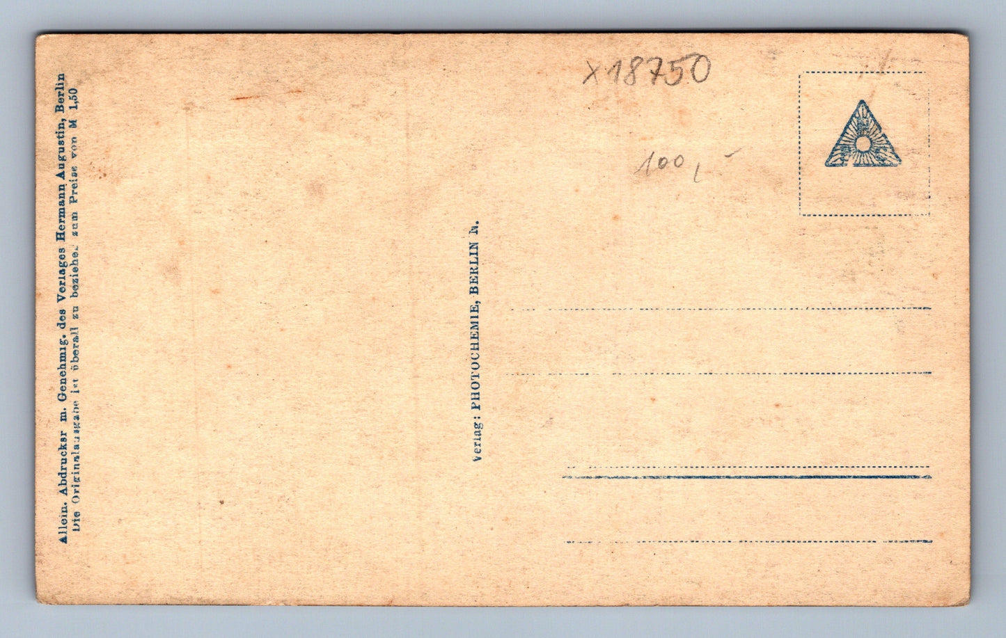 Postcard ICH WEISS EIN HERZ FÜR DAS ICH BETE! MILITARY (x18750)