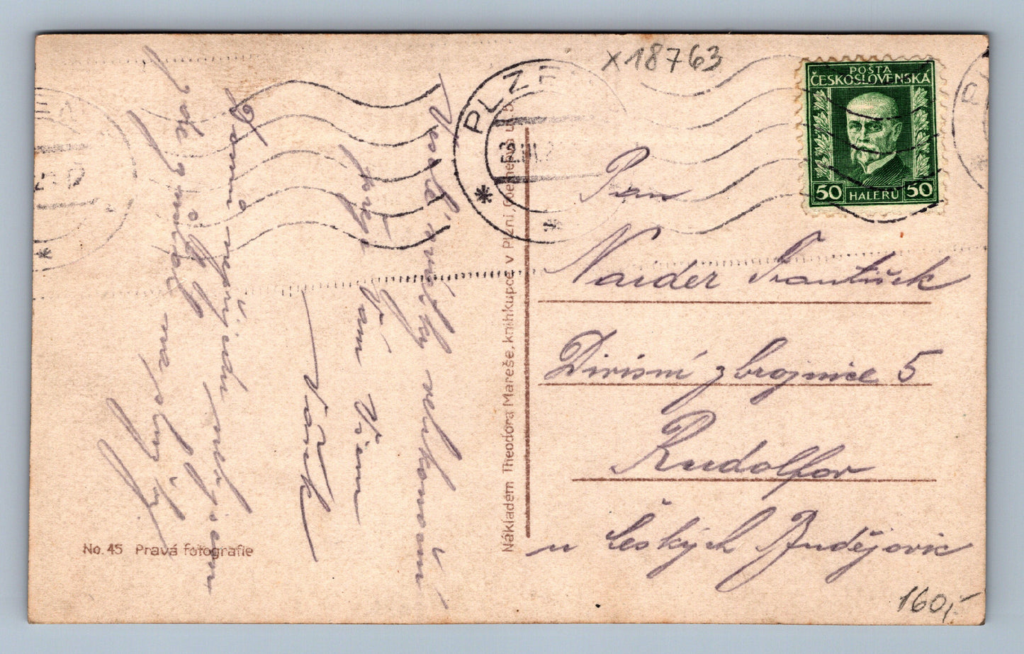 Postcard PILSEN ŠKODA PLANES WITH AEROPLAN (x18763)